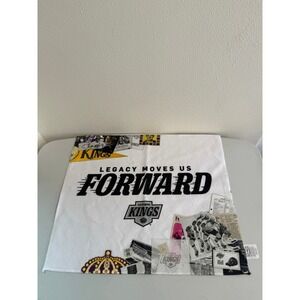 Los Angeles Kings Rally‎ Towel AA Mills Legacy Moves Us Forward NHL Hockey White